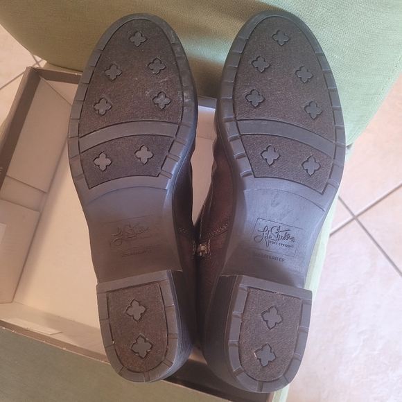 Life Stride Women's Ankle Boots Size 9.5 M "Watchful" Dark Brown Lined Comfy NWT - Picture 9 of 12